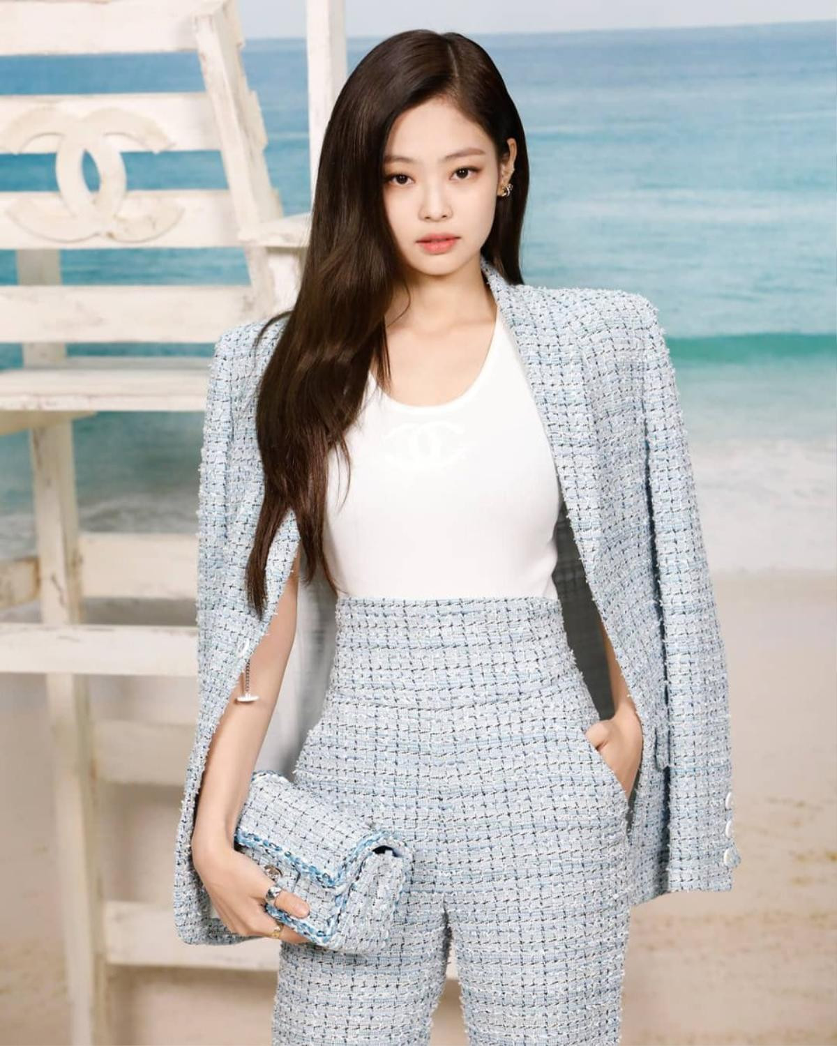 Jennie (Blackpink) đẹp không góc chết tại tuần lễ thời trang Paris Ảnh 1