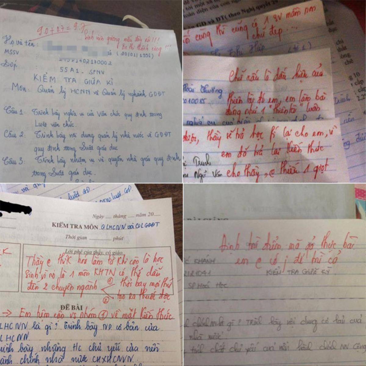 Điểm lại những lần thầy cô ra tay ghi lời phê 'chất như nước cất' khiến học sinh vừa xấu hổ vừa buồn cười Ảnh 4
