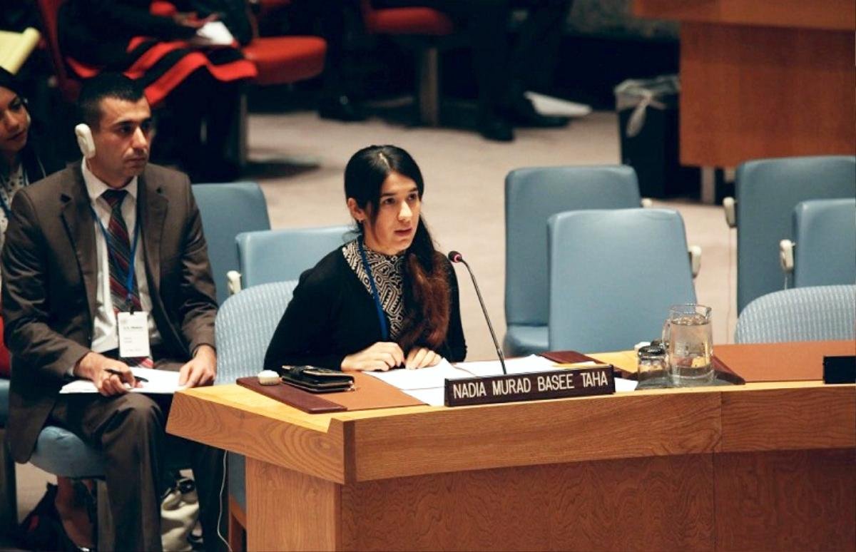 Nadia Murad: Từ nô lệ tình dục đến chủ nhân giải Nobel Hòa bình Ảnh 1