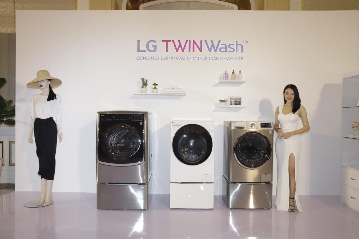 LG giới thiệu máy giặt lồng đôi TWINWash tại Việt Nam: Có thể điều khiển thông qua smartphone! Ảnh 1