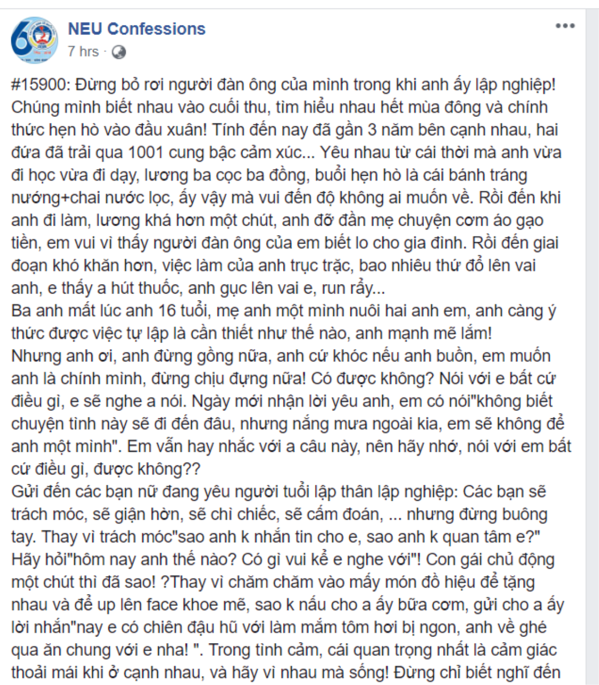 Tranh cãi nảy lửa vì quan điểm 'đừng bỏ rơi người đàn ông của mình trong khi anh ấy đang lập nghiệp' Ảnh 1