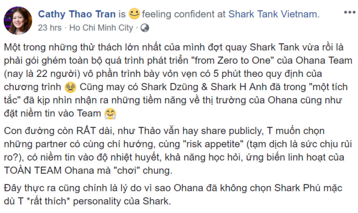 Bị nói gọi vốn thành công trong Shark Tank là nhờ có vẻ ngoài xinh đẹp, nữ CEO 9X nói gì? Ảnh 2