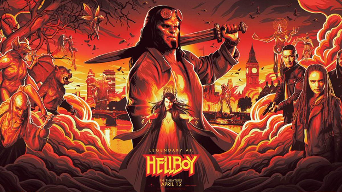 Siêu anh hùng ‘Hellboy’ phiên bản mới tung poster, chuẩn bị ra mắt năm 2019 Ảnh 2