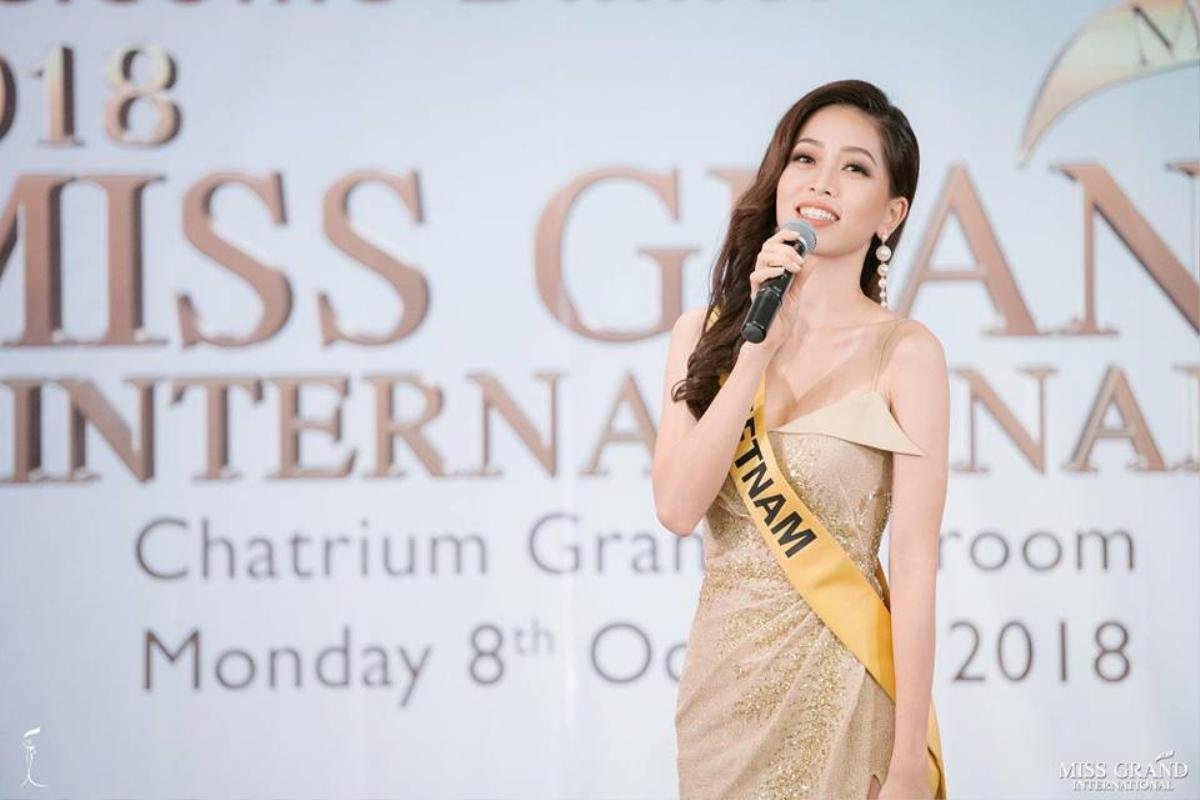 Phương Nga hát ca khúc xúc động này về Việt Nam khiến dàn thí sinh Miss Grand International 'lặng người' Ảnh 3