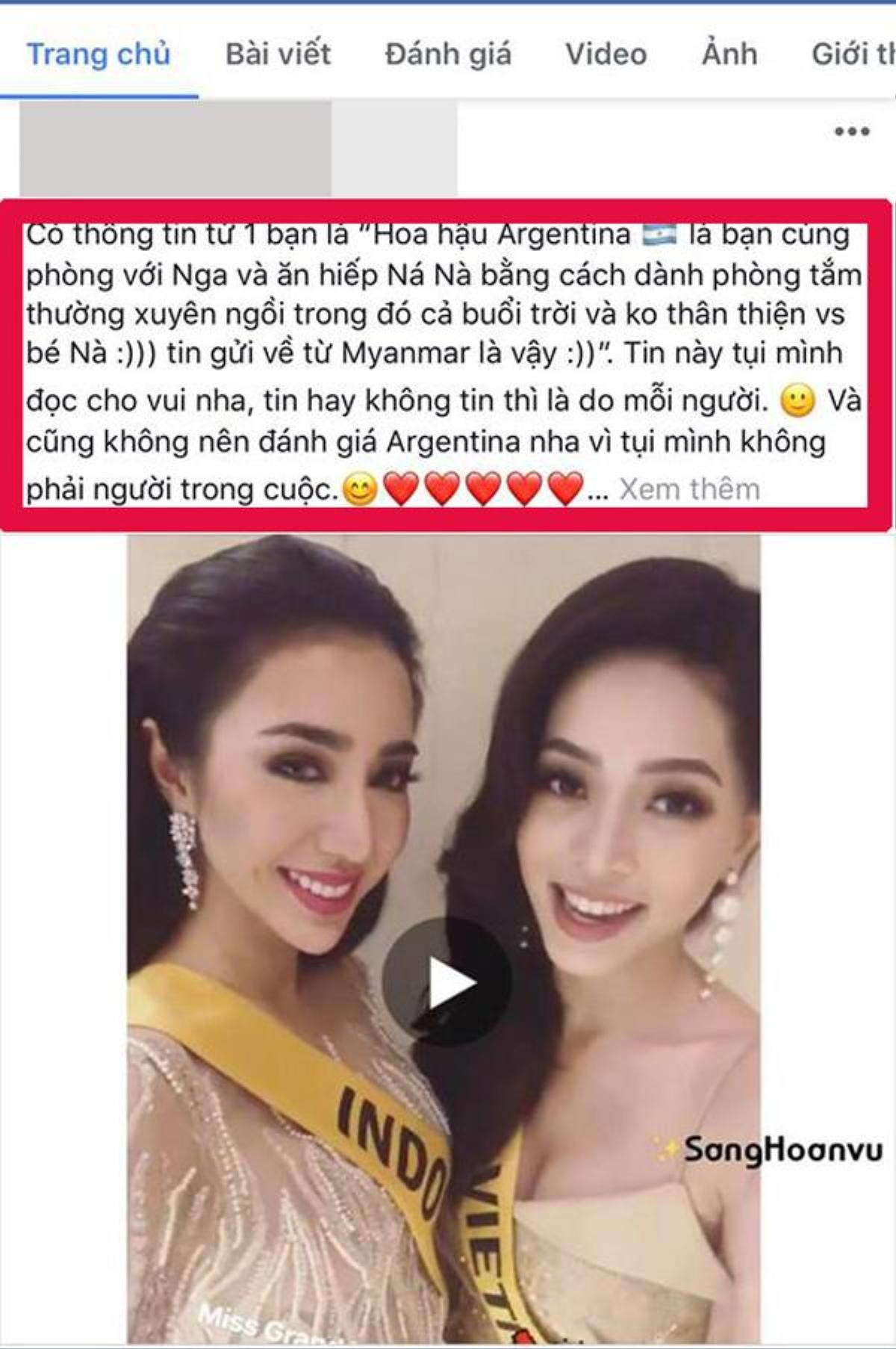 Lộ thông tin á hậu Phương Nga bị bạn cùng phòng chơi xấu tại Miss Grand 2018 Ảnh 1