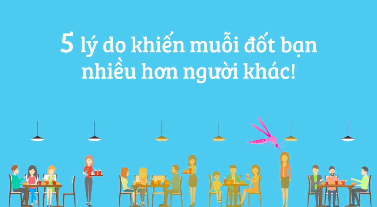 Không phải do 'ăn ở', 5 lý do này khiến bạn bị muỗi đốt nhiều hơn người khác Ảnh 1