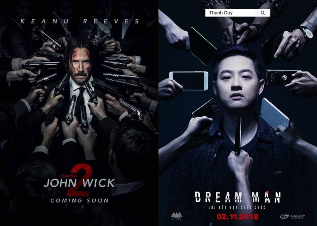 Designer của poster phim 'Lời kết bạn chết chóc' lên tiếng sau khi bị tố đạo ý tưởng 'John Wick 2' Ảnh 2