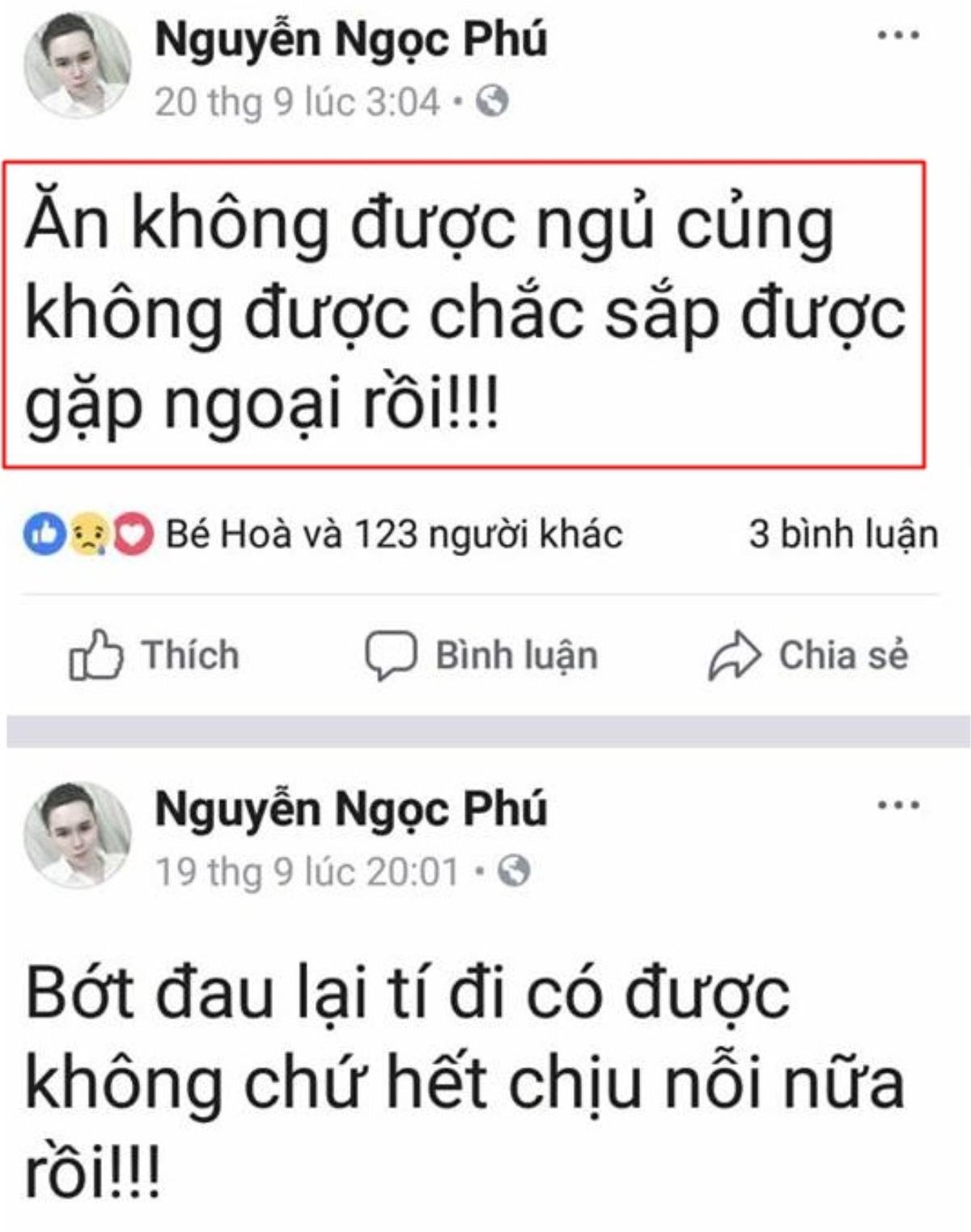 Cháu ngoại của cụ bà 'xì tin nhất Việt Nam' đã đăng những dòng trạng thái dự báo về cái chết trước khi mất Ảnh 3