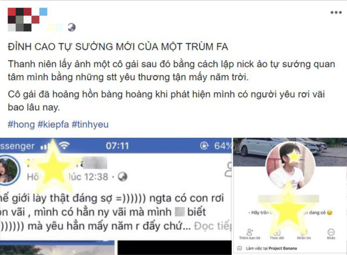 Cô nàng bị thanh niên ế trộm ảnh suốt 4 năm: 'Người ta có con rơi còn mình độc hơn có hẳn người yêu rơi' Ảnh 1