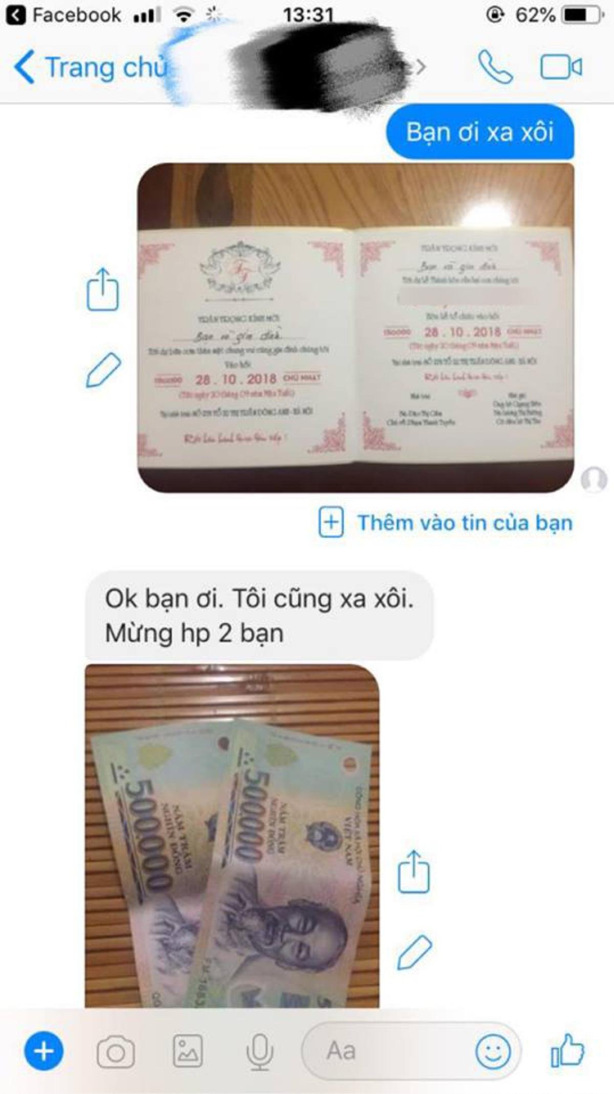 Mời cưới thời mạng xã hội và pha mừng cưới 'bá đạo' khiến dân tình cười nghiêng ngả Ảnh 1