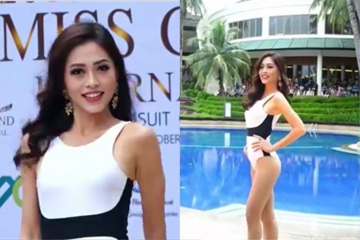 CLIP: Phương Nga trình diễn bikini tại Miss Grand International xuất sắc nhưng vẫn quá lép vế! Ảnh 1