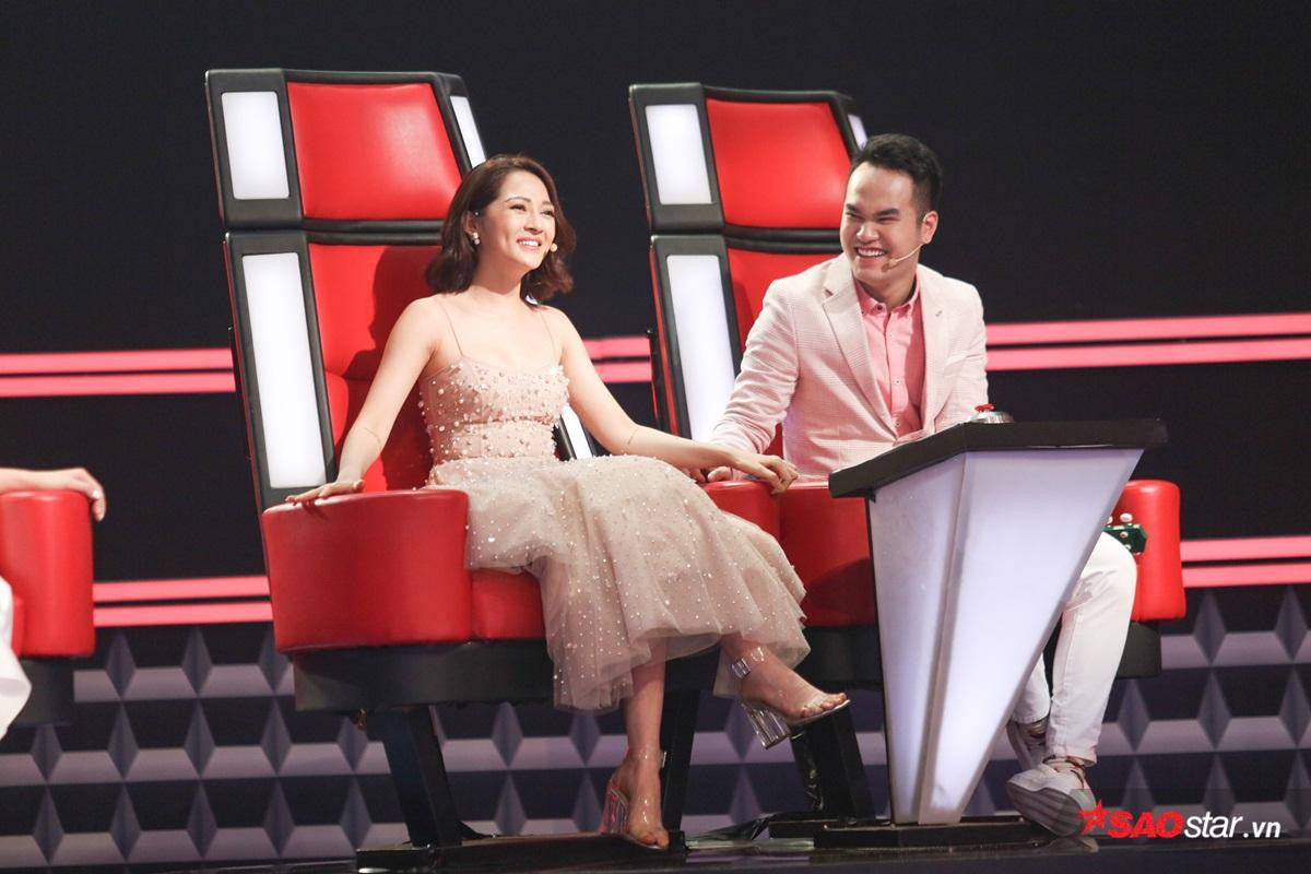 Duy nhất trong lịch sử The Voice Kids: Khán giả nhí lên sân khấu trình diễn lấp chỗ trống chinh phục cả 6 HLV Ảnh 9