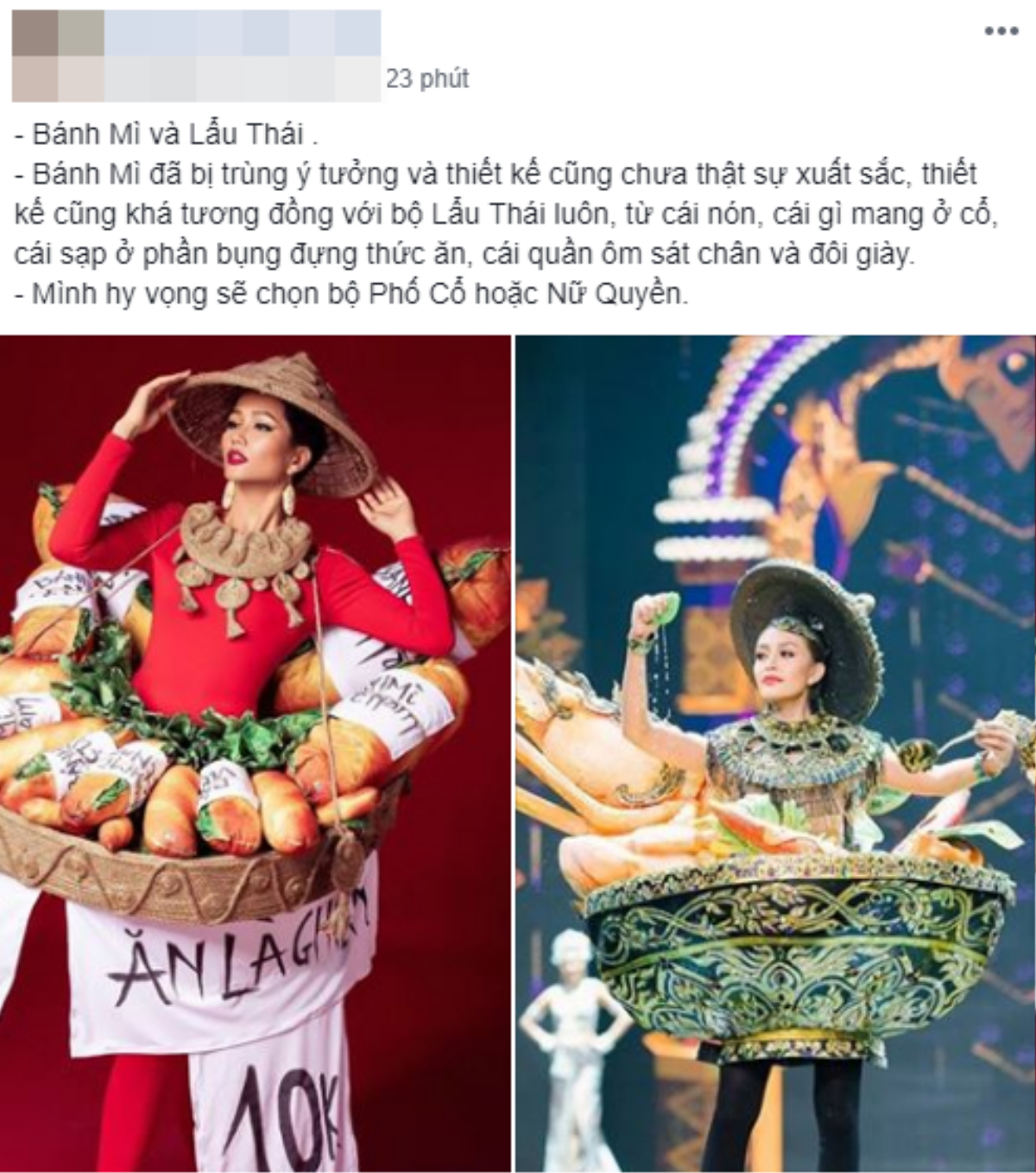 Công bố Top 6 National Costume: Khán giả dậy sóng với thiết kế Bánh mì vì 'xa rời' bản gốc Ảnh 4