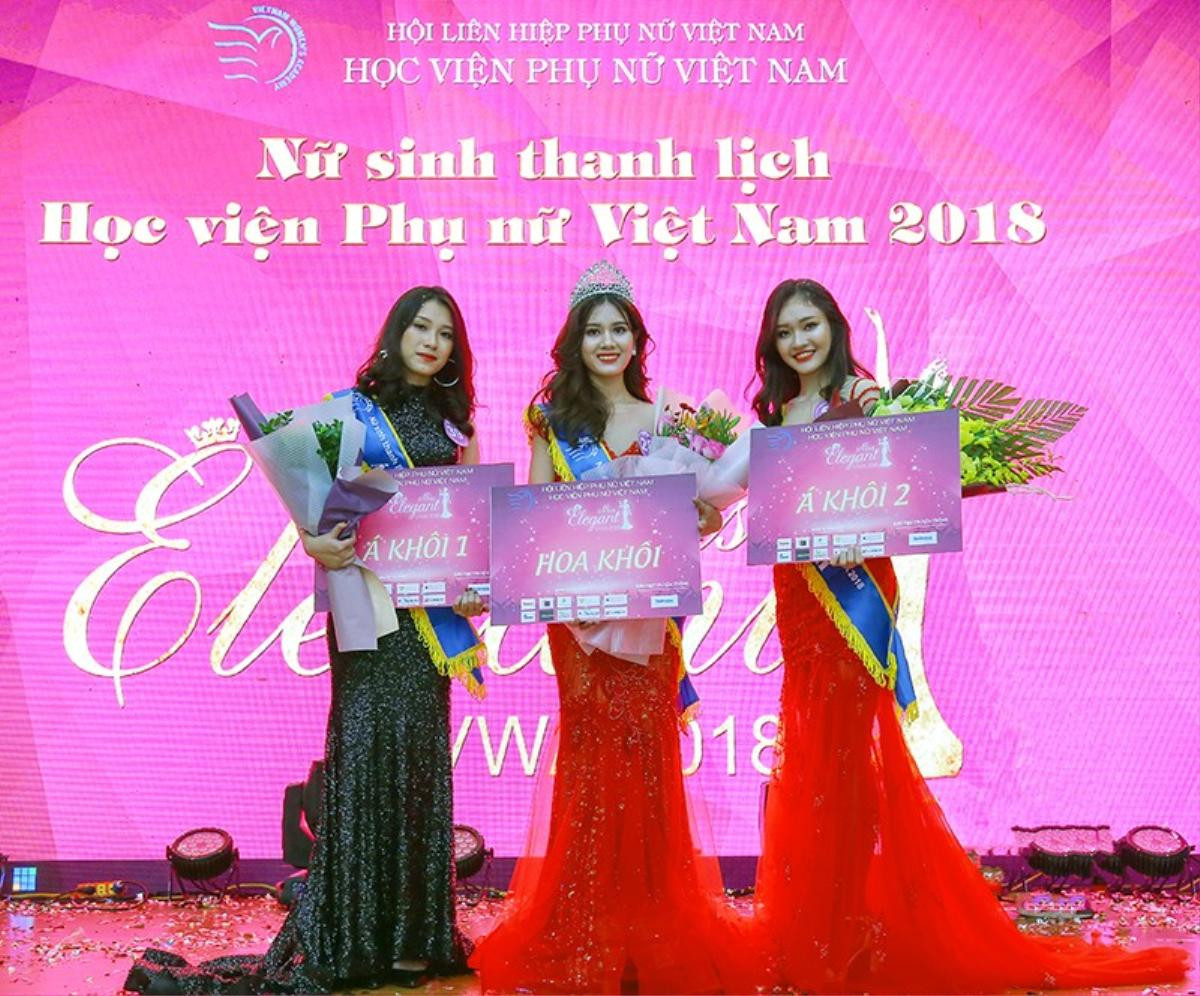 Loạt ảnh chứng minh nhan sắc nổi bần bật của Hoa khôi Học viện Phụ nữ Việt Nam 2018 Ảnh 1