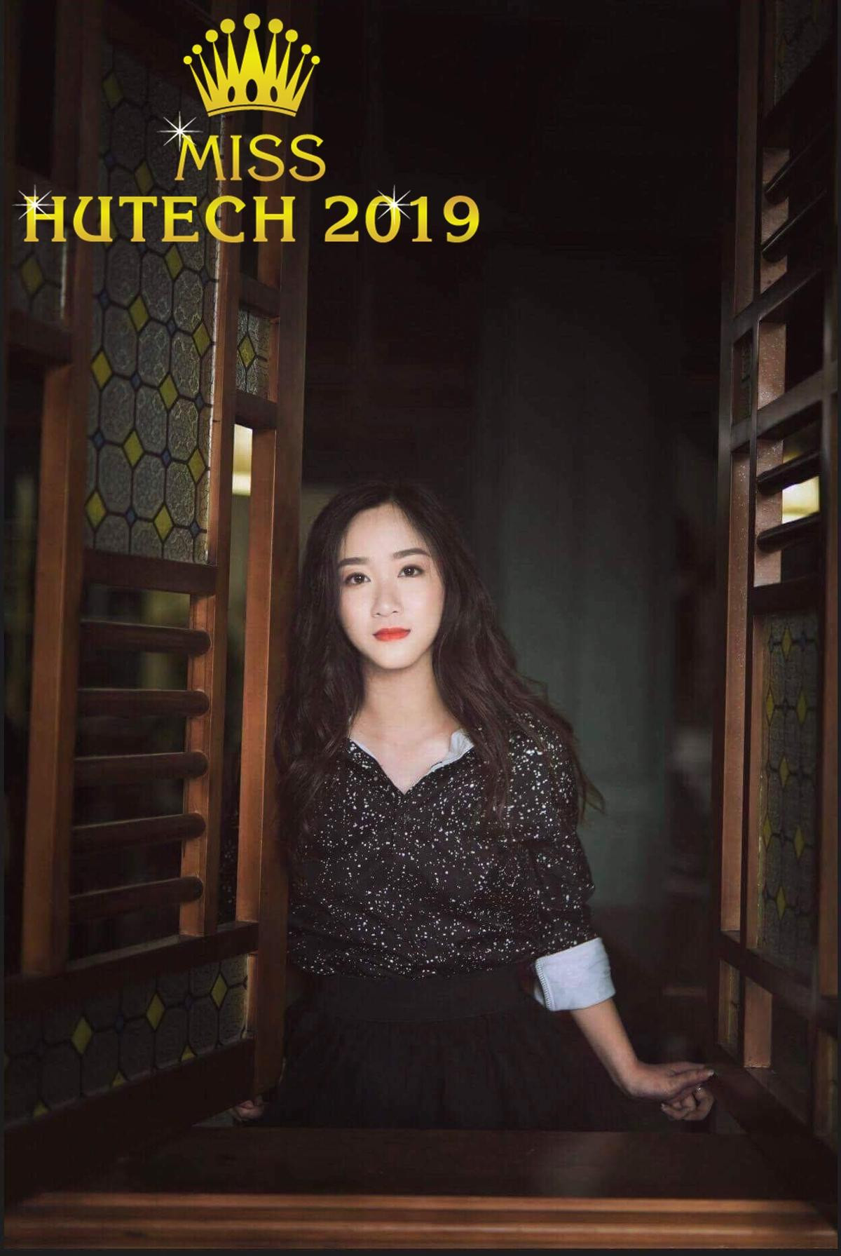 Lộ diện những thí sinh có nhan sắc cực ấn tượng ở vòng loại cuộc thi Miss Hutech 2019 Ảnh 2