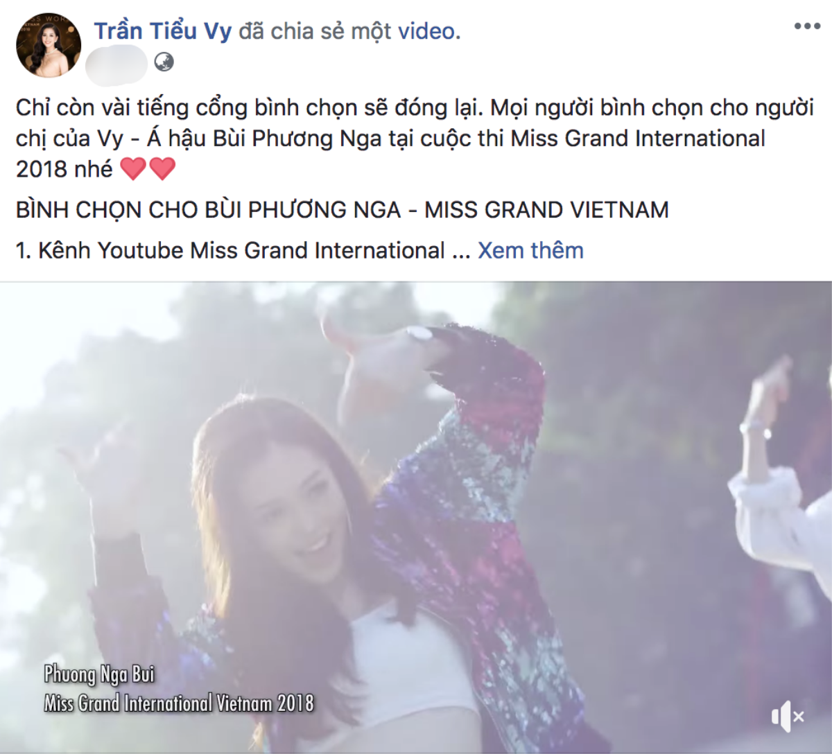 Chung kết Miss Grand International 2018: Phương Nga chỉ cần thi tốt, kêu gọi vote đã có 'hội chị em' Hoa hậu, Á hậu lo Ảnh 4