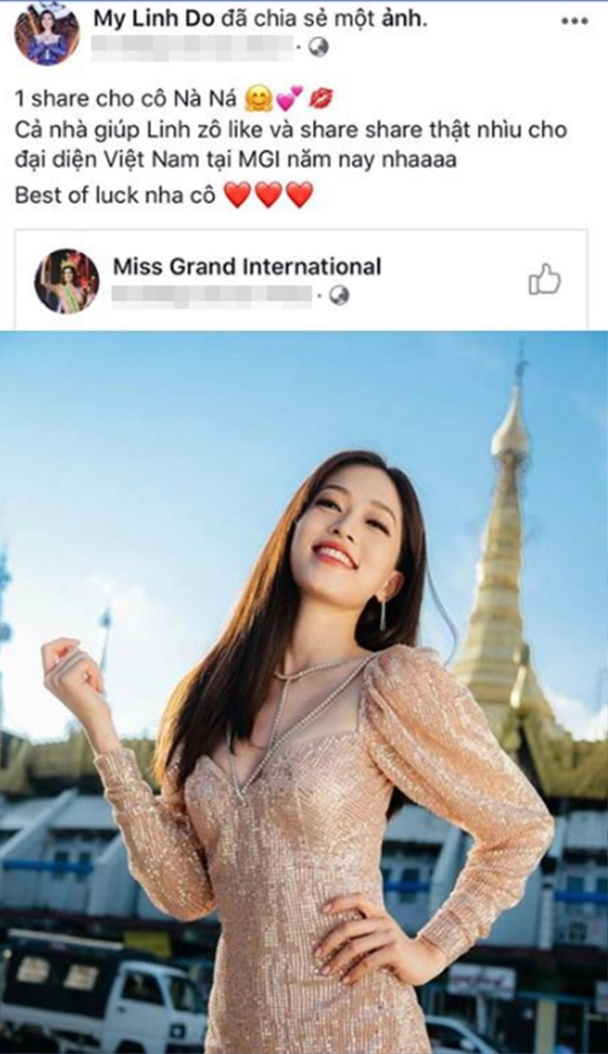 Chung kết Miss Grand International 2018: Phương Nga chỉ cần thi tốt, kêu gọi vote đã có 'hội chị em' Hoa hậu, Á hậu lo Ảnh 1