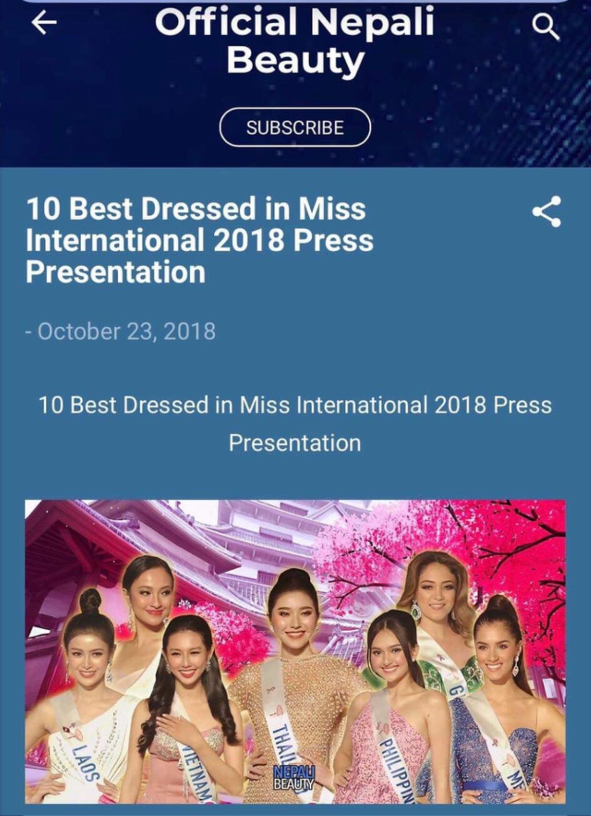 Bùi Phương Nga vào Top 10 Miss Grand International 2018: Hứa hẹn 'điềm lành' team Việt Nam 2018 Ảnh 4