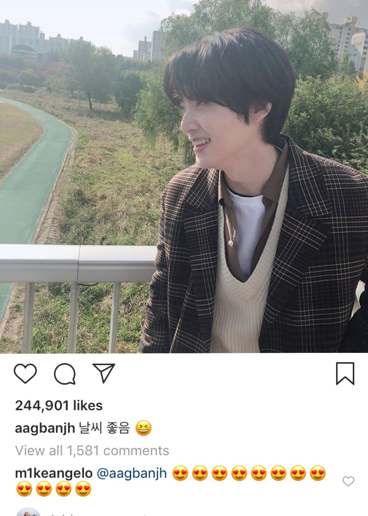 Nam phụ 'Lang quân 100 ngày' và Mike D. Angelo 'thả thính' Jang Nara - Ahn Jae Hyun trên Instagram Ảnh 5