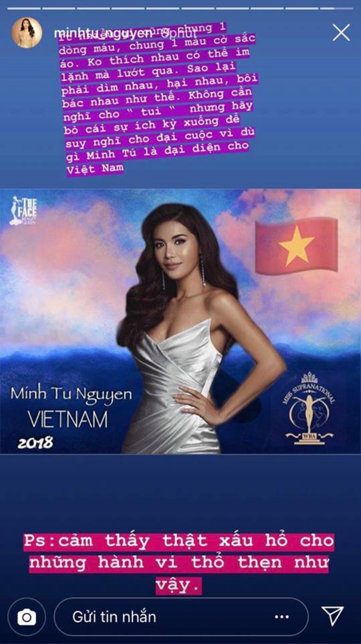 Bị chơi xấu trước thềm Miss Supranational 2018, Minh Tú đanh thép lên tiếng Ảnh 9