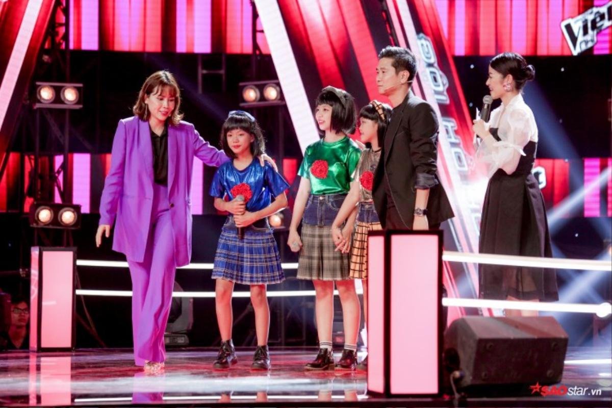 'Khoác áo mới' cho 'Đóa hoa hồng' tại The Voice Kids 2018, Hồ Hoài Anh - Lưu Hương Giang nhận ngay 'feedback' từ Chi Pu Ảnh 5