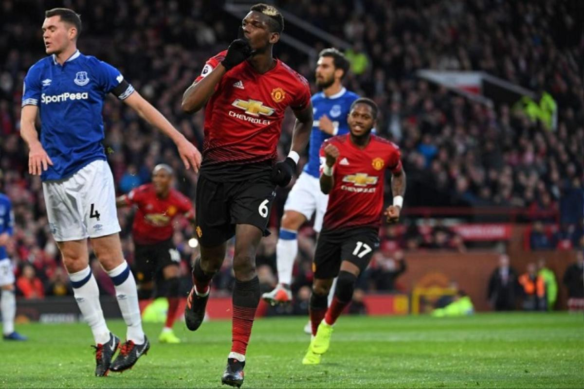 Pogba vừa lập công vừa mắc lỗi, M.U thắng chật vật Everton Ảnh 1