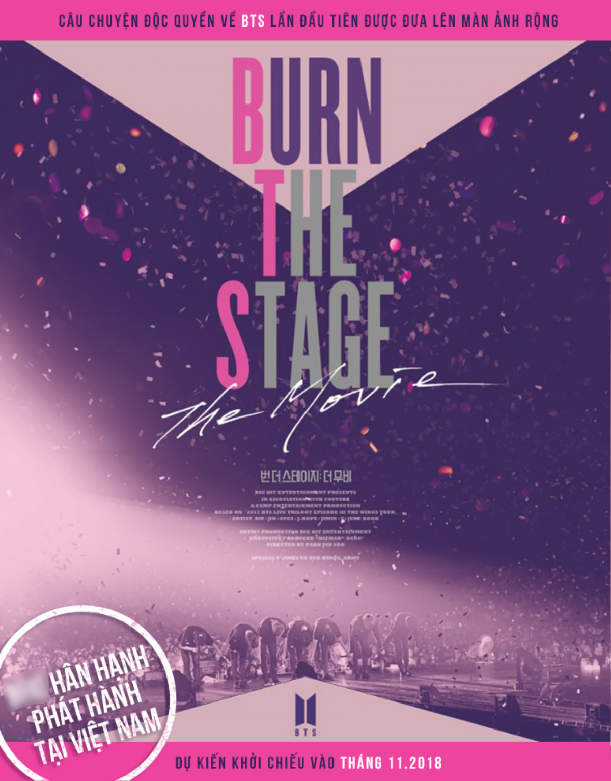 Bộ phim 'Burn The Stage: The Movie' của nhóm BTS sẽ được trình chiếu tại Việt Nam Ảnh 2