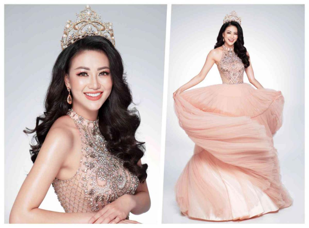 Fan Việt tranh cãi 'dữ dội' về đầm dạ hội của Phương Khánh diện trong đêm Chung kết Miss Earth 2018 sắp tới Ảnh 6