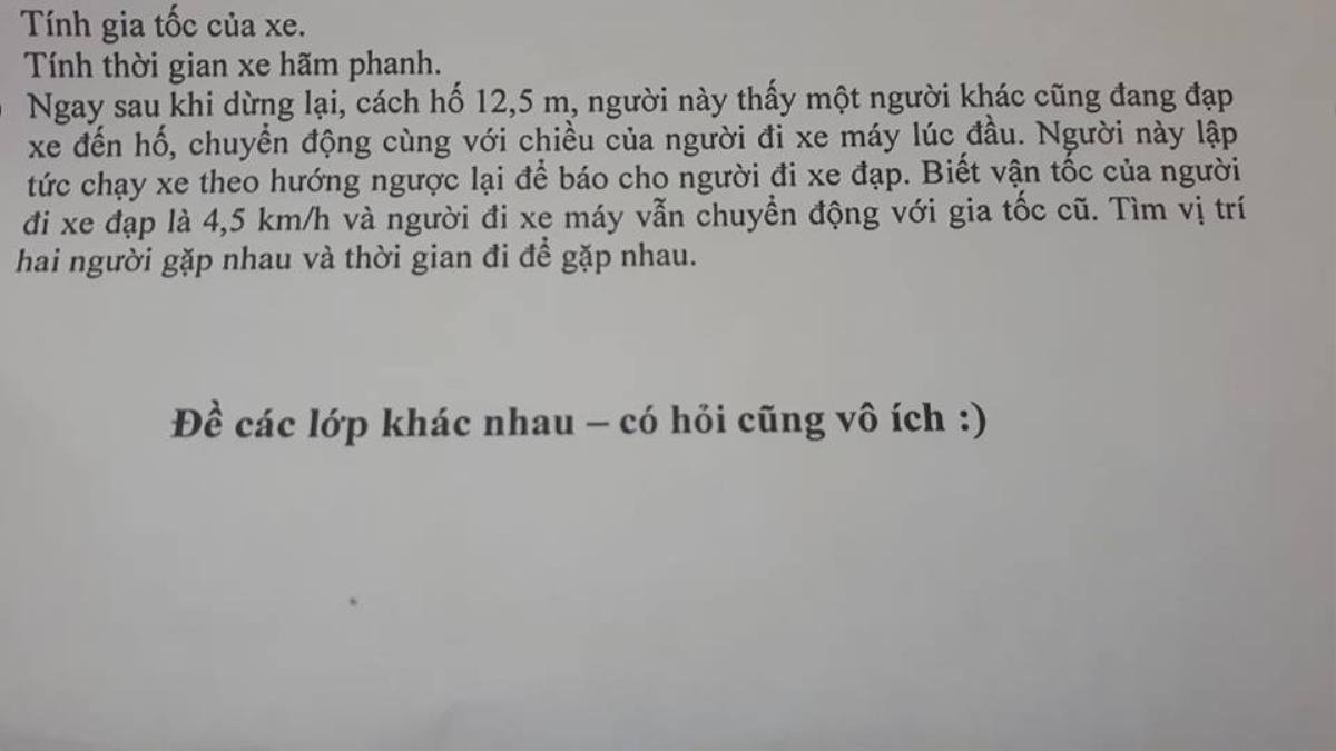 Khoe bài kiểm tra kèm lời nhắn 'so cute' của giáo viên: 'Lồng chuyện ma vào đề, 'đội ơn' học sinh làm bài' Ảnh 2