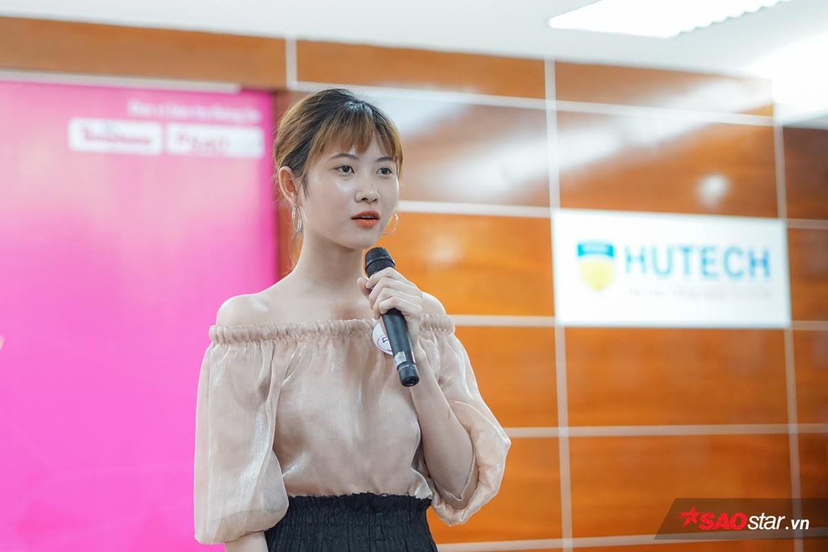 'Lác mắt' ngắm nhìn dàn mỹ nữ 'đổ bộ' ở vòng thi sơ loại cực gay cấn - Miss Hutech 2019 Ảnh 13