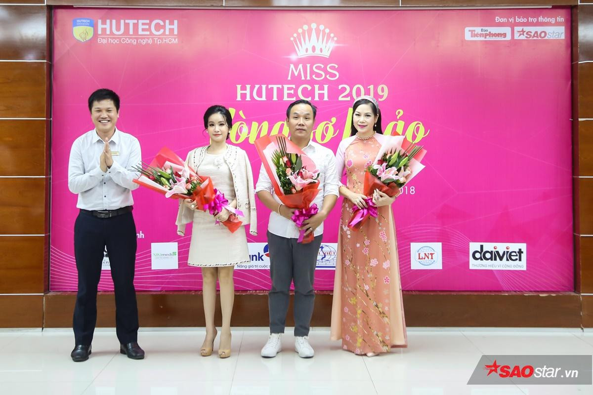 'Lác mắt' ngắm nhìn dàn mỹ nữ 'đổ bộ' ở vòng thi sơ loại cực gay cấn - Miss Hutech 2019 Ảnh 2