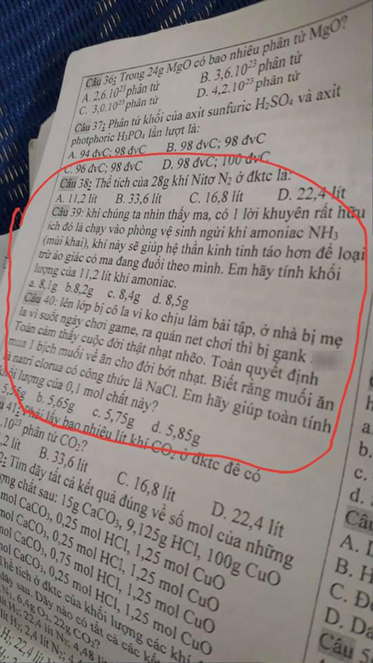 Những đề bài 'bá đạo' của giáo viên khiến học sinh muốn buông bỏ tất cả để tập trung làm bài Ảnh 1