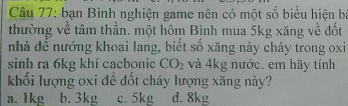 Những đề bài 'bá đạo' của giáo viên khiến học sinh muốn buông bỏ tất cả để tập trung làm bài Ảnh 3