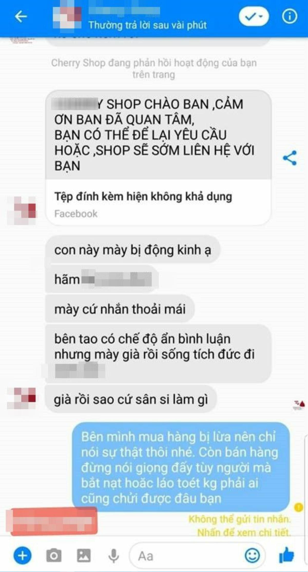 Phản hồi 'treo đầu dê bán thịt chó', chủ shop trở mặt chửi khách: 'Mày bị động kinh à' Ảnh 5