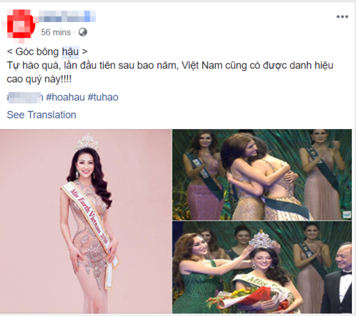 Không trông đợi thì Phương Khánh lại bất ngờ làm nên lịch sử ở Miss Earth 2018 - Cộng đồng mạng phản ứng thế nào? Ảnh 3