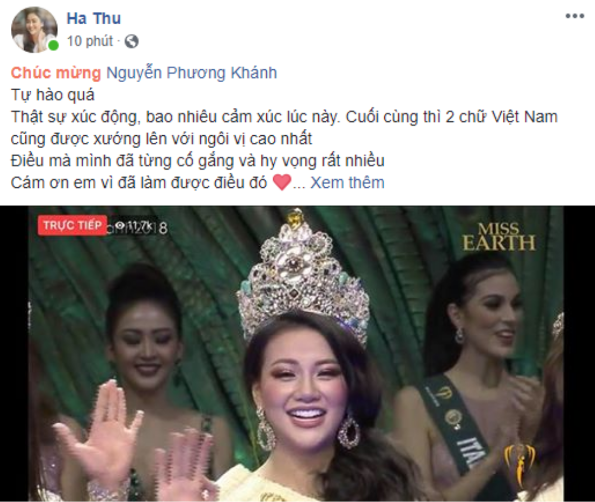 Độc quyền: Vừa đăng quang Miss Earth 2018, Phương Khánh bất ngờ ngất xỉu trong hậu trường Ảnh 5