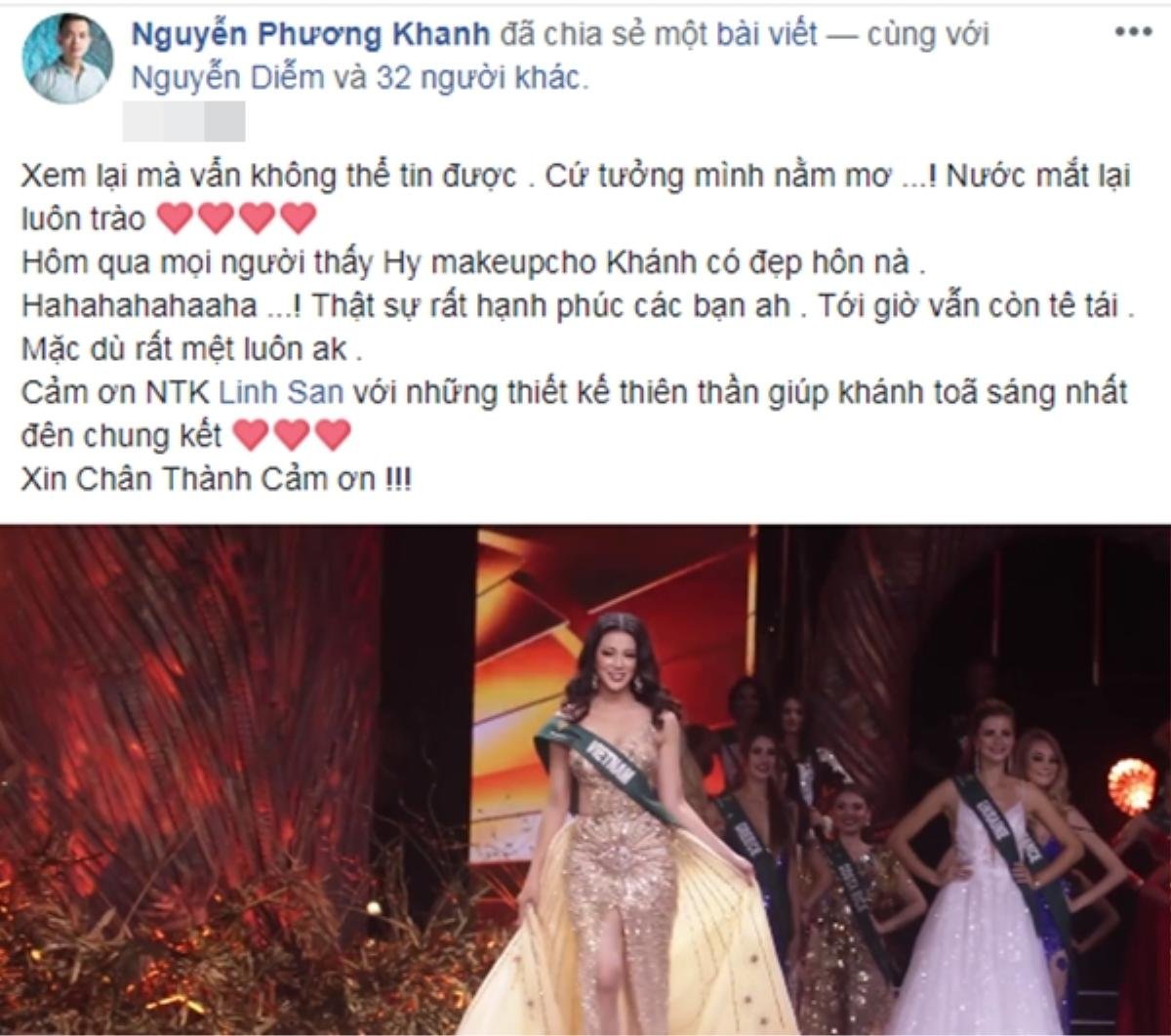 Hé lộ danh tính người đàn ông đứng sau thành công của hoa hậu Phương Khánh tại Miss Earth 2018 Ảnh 4