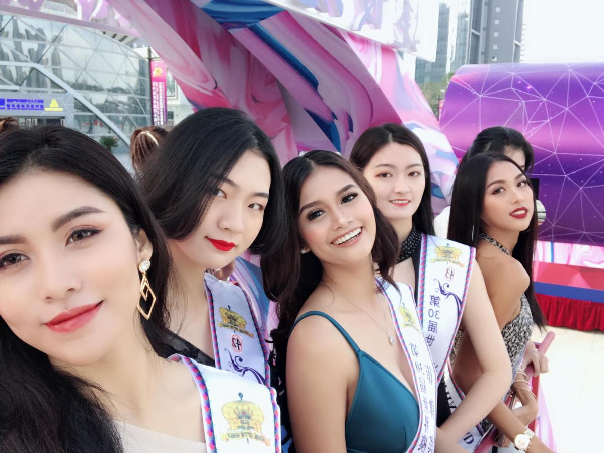 Hé lộ trang phục dạ hội của á hậu Ngọc Huyền tại Miss Model Of The World 2018 Ảnh 8