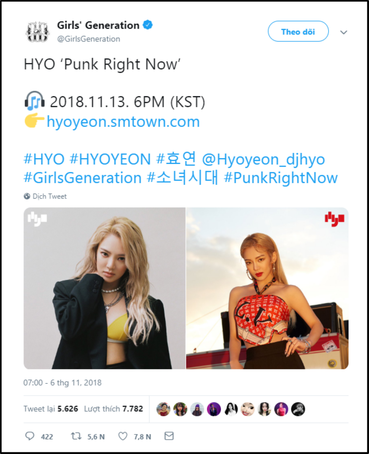 Hyoyeon (SNSD) - nghệ sĩ solo tiếp theo comeback: Spotlight Kpop tháng 11 thuộc về SM! Ảnh 1