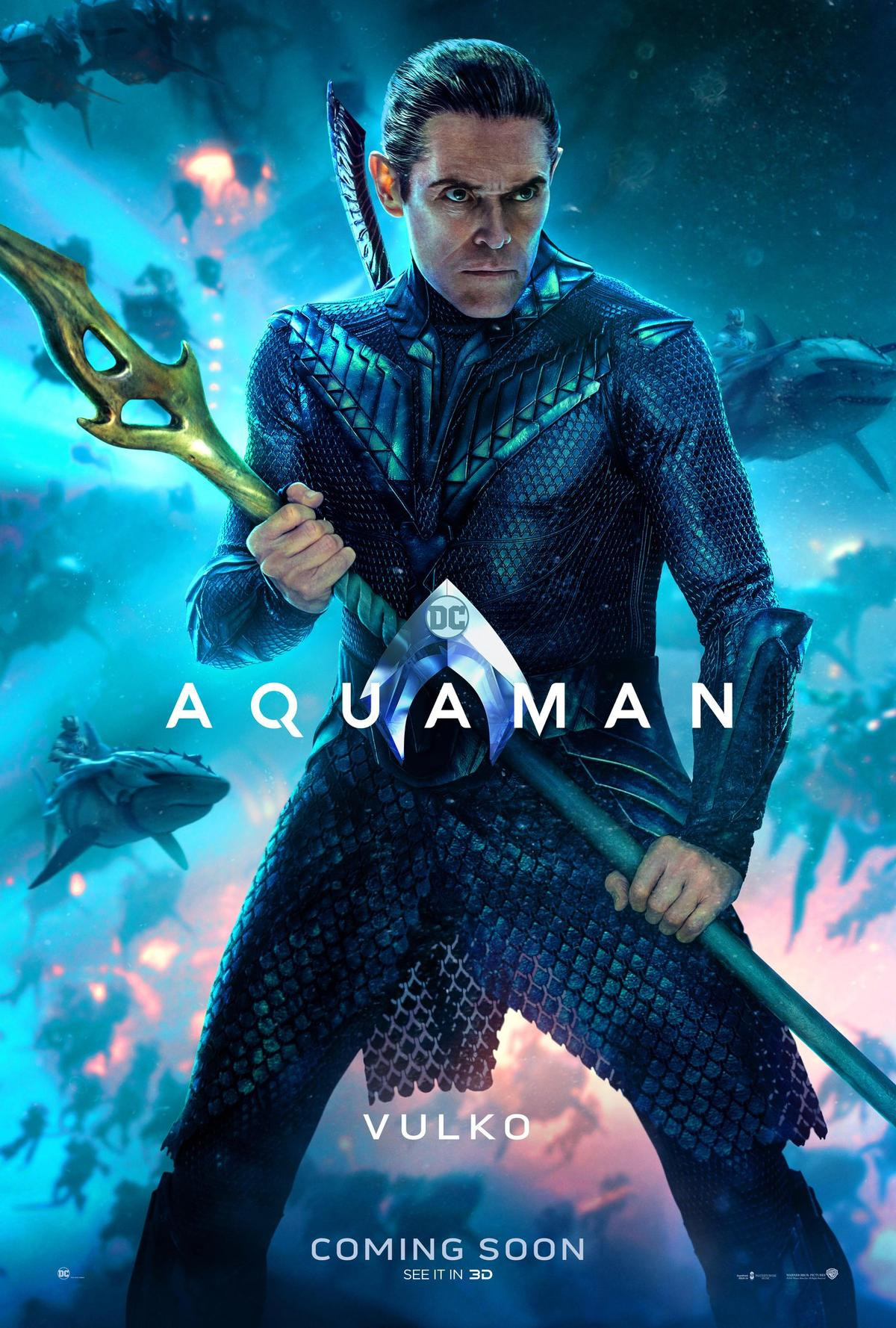 ‘Aquaman’ làm dậy sóng cộng đồng fan với 7 poster mới siêu hoành tráng Ảnh 7