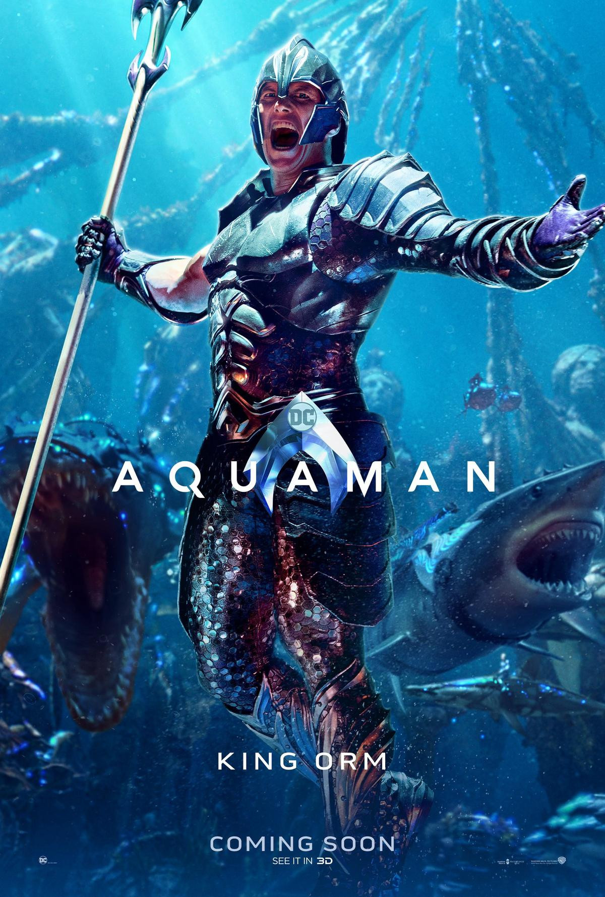 ‘Aquaman’ làm dậy sóng cộng đồng fan với 7 poster mới siêu hoành tráng Ảnh 5