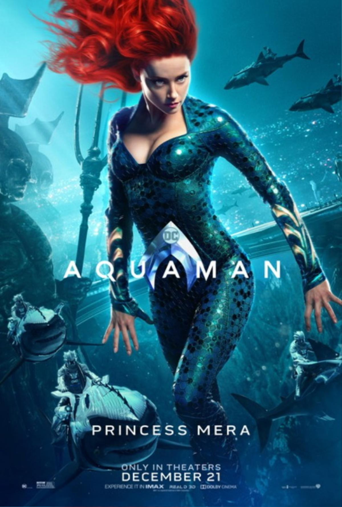 ‘Aquaman’ làm dậy sóng cộng đồng fan với 7 poster mới siêu hoành tráng Ảnh 3