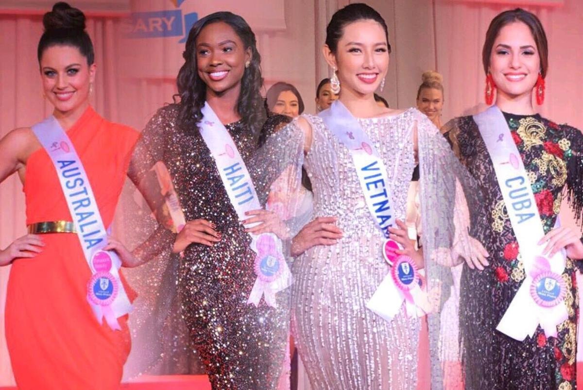 Miss International 2018: Thùy Tiên nổi bật nhất 'hậu Phương Khánh', đội luôn vương miện chụp ảnh quảng cáo Ảnh 1