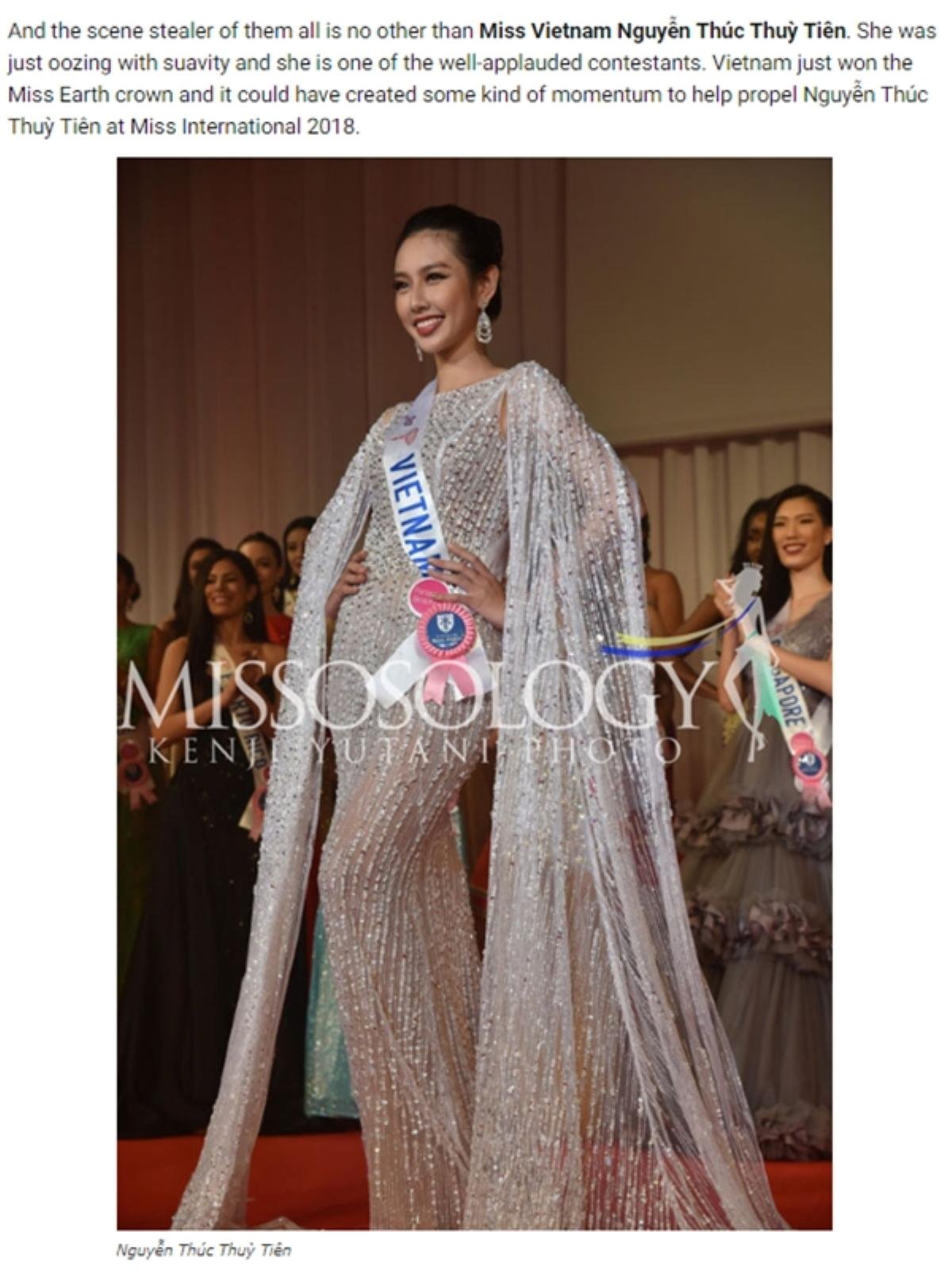 Miss International 2018: Thùy Tiên nổi bật nhất 'hậu Phương Khánh', đội luôn vương miện chụp ảnh quảng cáo Ảnh 2