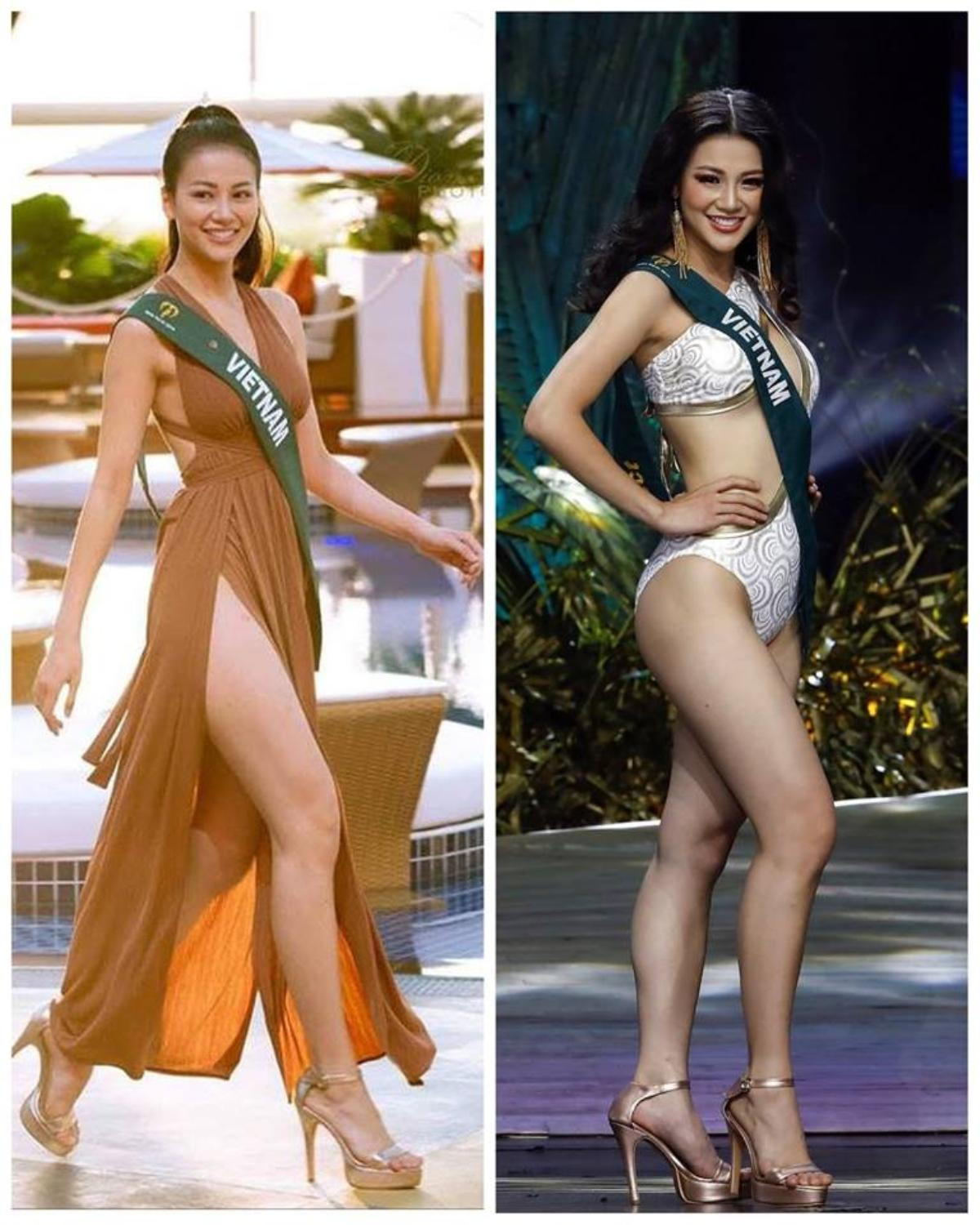 Ngắm cặp đùi 'đá tảng' nóng bỏng giúp Phương Khánh đăng quang Miss Earth 2018 Ảnh 1