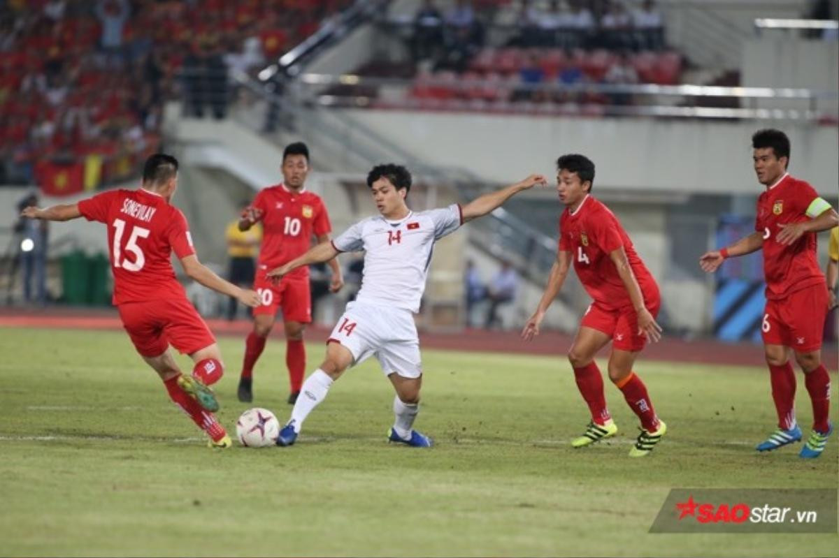 Tuyển Lào - Việt Nam (0-3): Công Phượng, Anh Đức, Quang Hải ghi bàn! Ảnh 5