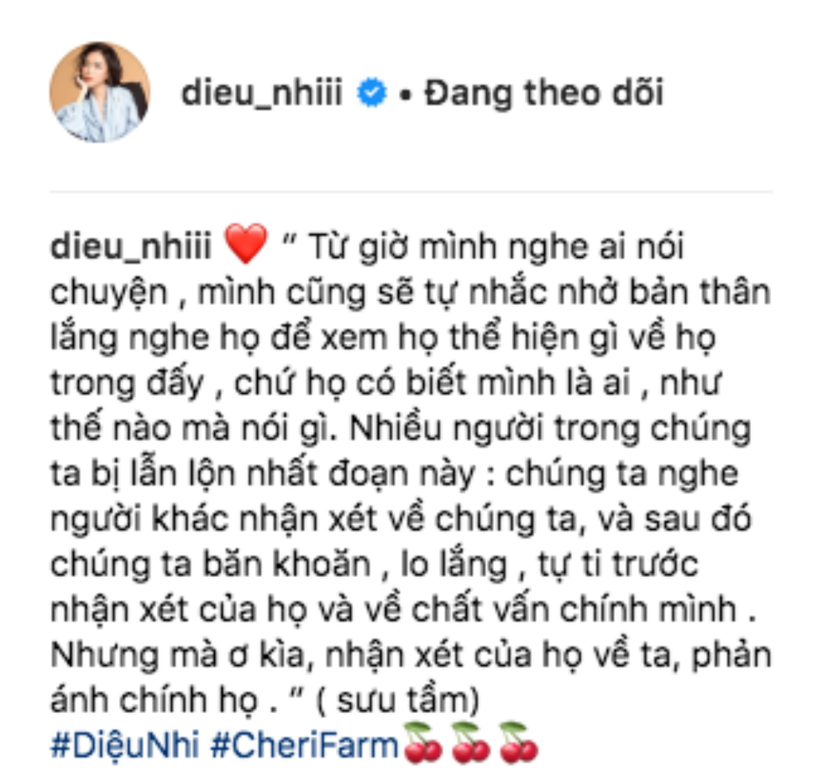 'Thánh lầy' Diệu Nhi tự nhận bản thân giống 'quỷ' sau khi chia sẻ hàng loạt 'châm ngôn sống' Ảnh 2