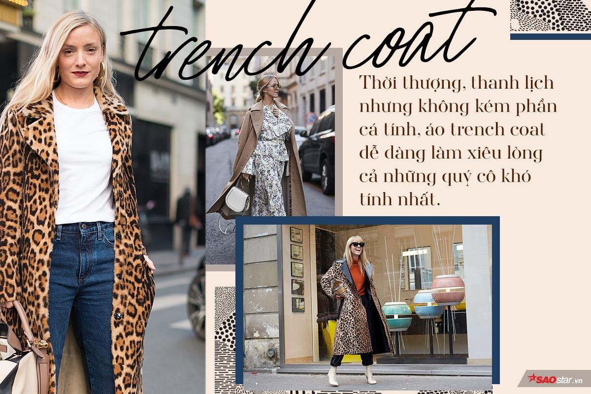 Muôn kiểu mặc đẹp với Trench coat - Chiếc áo bất tử của thời trang Thu/Đông Ảnh 1