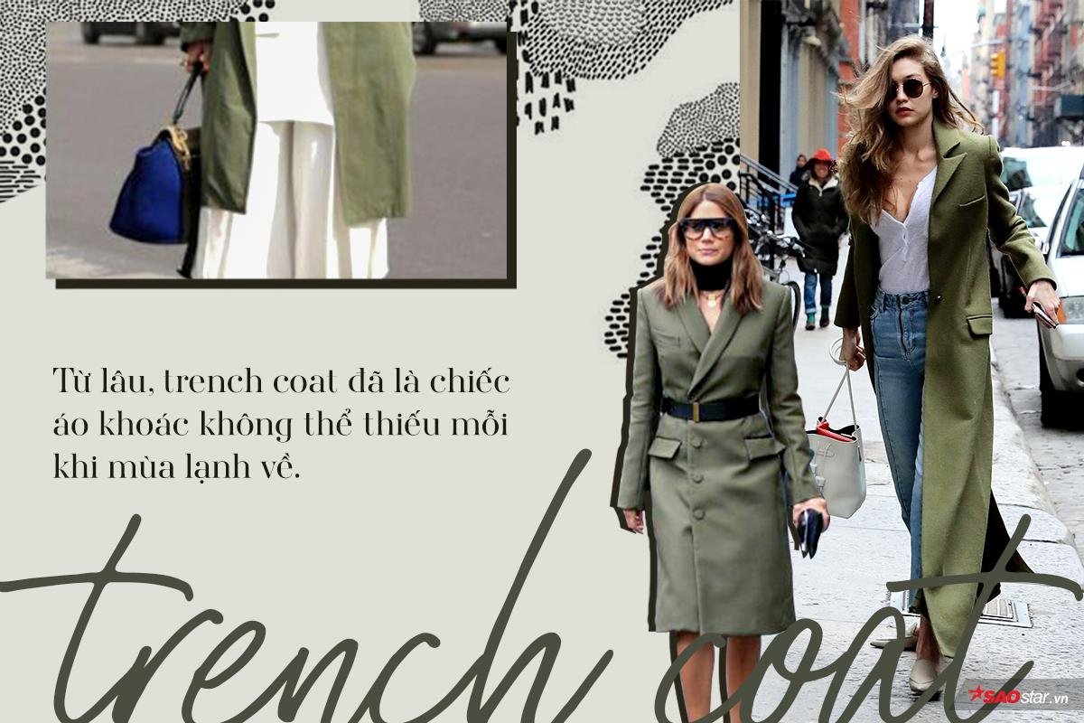 Muôn kiểu mặc đẹp với Trench coat - Chiếc áo bất tử của thời trang Thu/Đông Ảnh 2