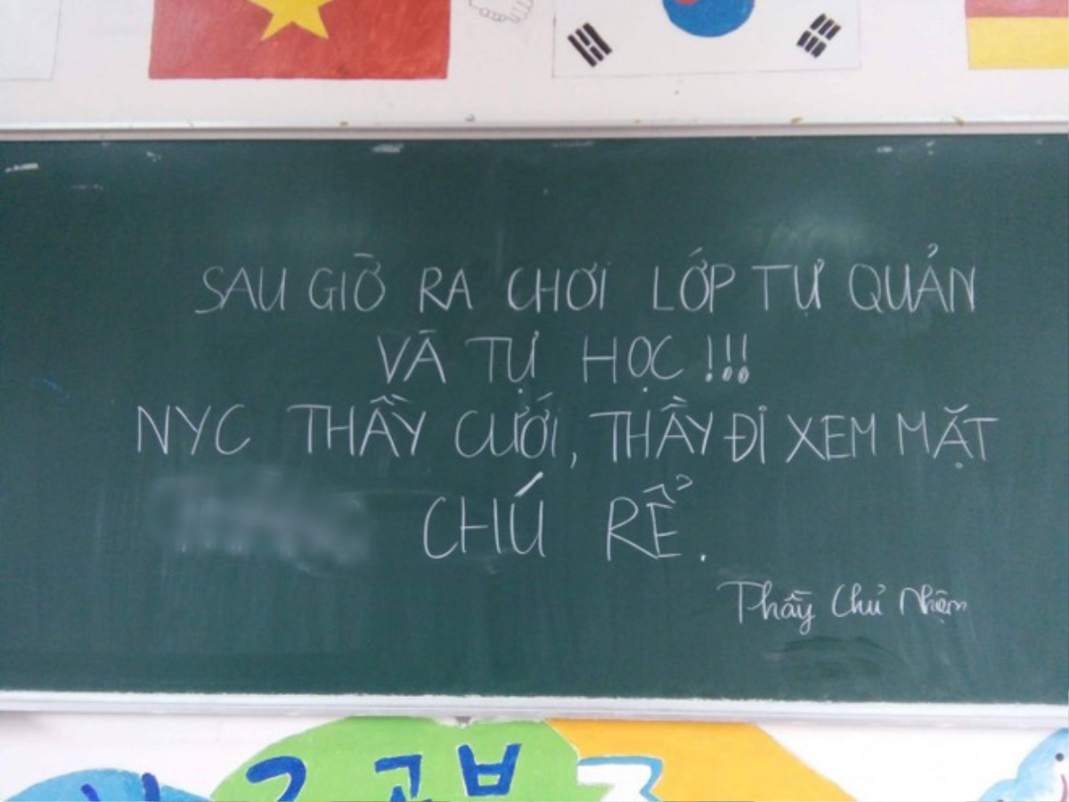 Điểm lại những thông báo nghỉ học 'không đỡ được' của thầy cô 'lầy nhất Vịnh Bắc Bộ' Ảnh 4